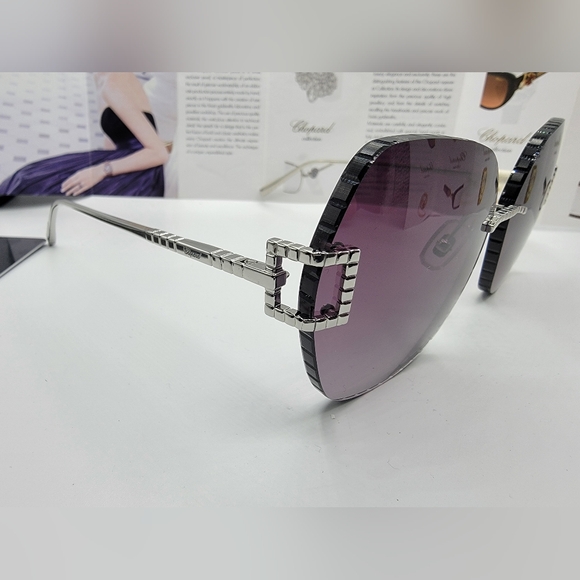 NEW!!! CHOPARD ICE CUBE Sunglasses SCHG30 0300 Authentic - Picture 4 of 16